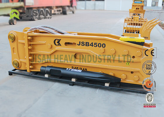 Excavator tahan lama Rock Breaker impact hammer dibangun untuk pertambangan quarrying konstruksi dan aplikasi teknik sipil berat