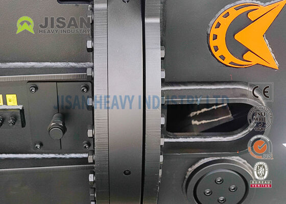 Gunting Logam Ekskavator Tugas Berat untuk Memotong Logam Ferrous, Skrap Aluminium, dan Pemrosesan Material Pembongkaran Industri