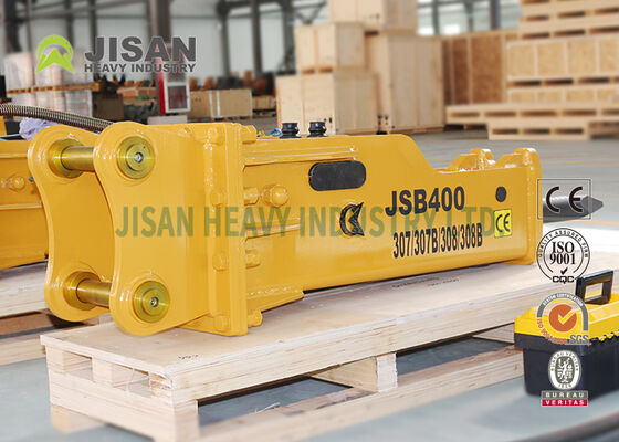 JSB4500 Excavator Rock Breaker OEM Logo Disesuaikan Hydraulic Hammer 36-45 Ton Excavator