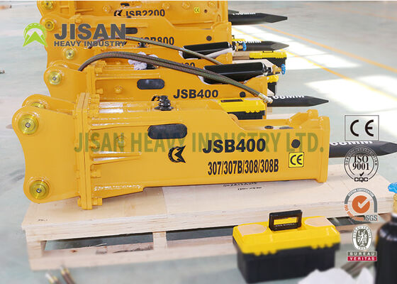 JSB4500 Excavator Rock Breaker OEM Logo Disesuaikan Hydraulic Hammer 36-45 Ton Excavator