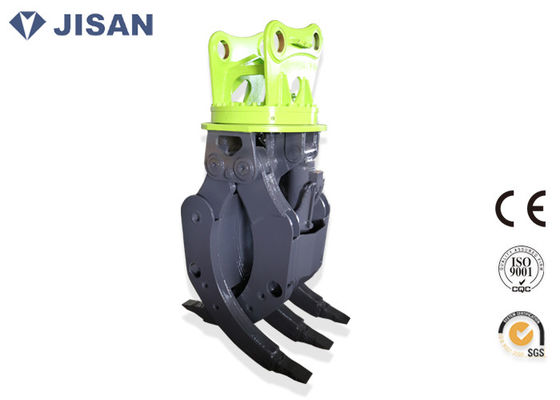 Kayu Ambil Log Hidrolik Grapple Wide Opening Jaws Untuk Eksportir 20 Ton  PC200