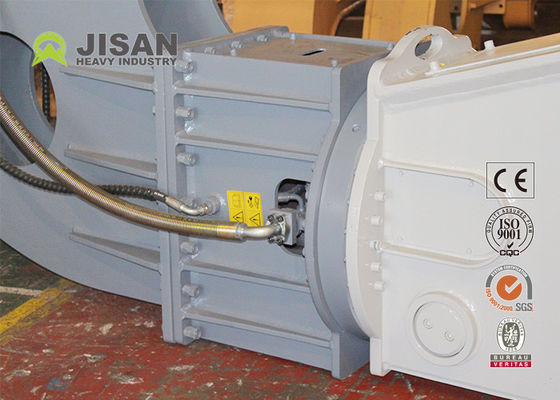 Jenis Tugas Berat Hidrolik Rotating Type Scrap Steel Metal Cutting Shear Untuk Penjualan Excavator