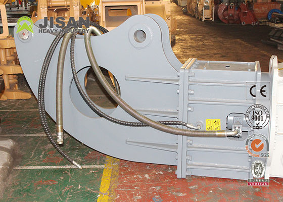 Jenis Tugas Berat Hidrolik Rotating Type Scrap Steel Metal Cutting Shear Untuk Penjualan Excavator