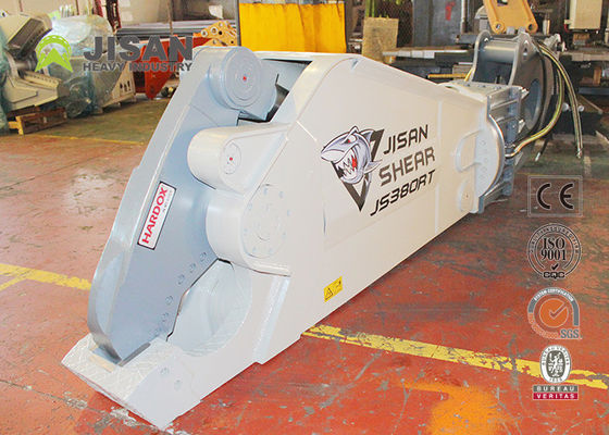 Jenis Tugas Berat Hidrolik Rotating Type Scrap Steel Metal Cutting Shear Untuk Penjualan Excavator
