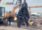 Mobile Scrap Metal Shear High Reach Demolition Excavator Geser Hidrolik