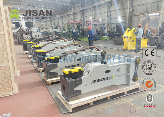 Box Top Silence Type Hydraulic Concrete Breaker Untuk  Mini Excavator Jackhammer PC120 PC150