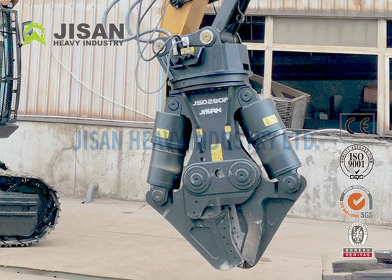 Gunting Tunggul Logam Excavator Blade yang Dapat Diganti Untuk  PC200 PC210 PC220