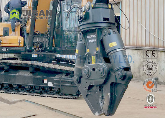 Gunting Tunggul Logam Excavator Blade yang Dapat Diganti Untuk  PC200 PC210 PC220