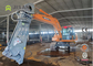 KATO Excavator Hydraulic Scrap Metal Shear Untuk Memotong Ban Mobil / Mobil Tua