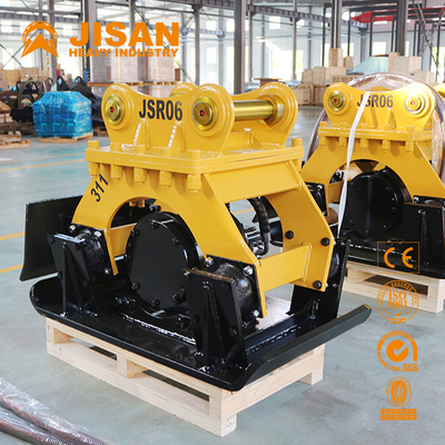 Mesin Konstruksi Tamping Rammer Plate Compactor Excavator Hidrolik Vibrasi