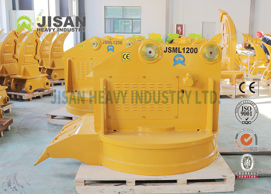 Lampiran Ekskavator Derek / Forklift, Ripper Magnet Pengangkat Memo Bulat