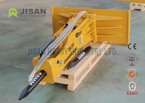 Pengemudi Menggunakan Hidrolik Post Pile Bobcat Skid Steer Loader Hammer