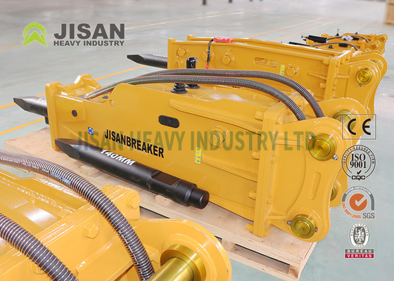 Pahat Bantalan Pemutus Hidraulik Mini Soosan Ekskavator Tahan Lama Untuk Bit Palu Batu