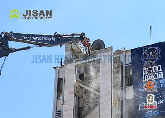 2mX1mX1.5m Steel Excavator Concrete Pulverizer dengan Tingkat Kebisingan 80dB