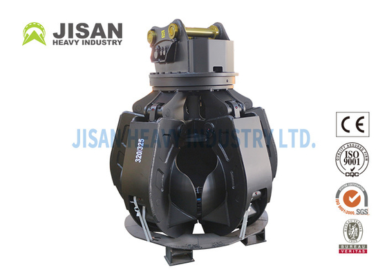 Daya Tahan Tinggi Dan Kekuatan 15-60 Suit Excavator Grapple Untuk Industri Konstruksi