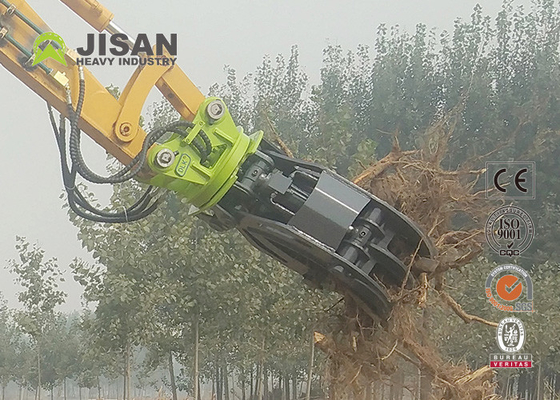 72 Inci Heavy Duty Excavator Log Grapple 2000Lbs Kapasitas Pegangan Berat 500Lbs