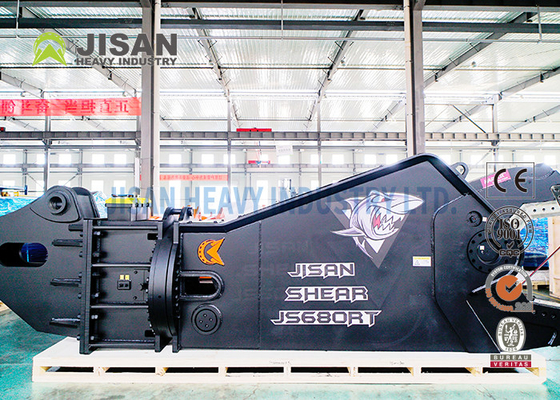 850mm Js680rt Hidrolik Geser 150 Bar Dengan Siklus Penutupan Untuk Pemotongan Baja