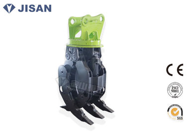 Wide Opening Excavator Rock Grab, Scrap Grapple Untuk Excavator SANY SY200 SY210 SY220