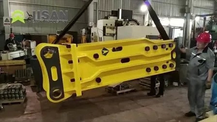Sb81 Hydraulic Rock Hammer Breaker untuk Excavator Besar dengan Sertifikat CE