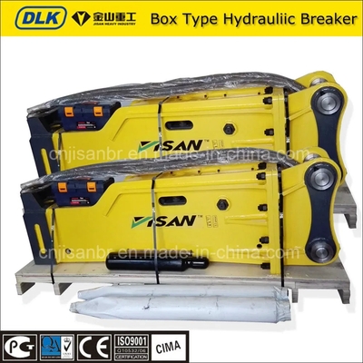 Highly tahan lama Hydraulic Rock Breaker Untuk Pengeboran Excavator Dan Konstruksi