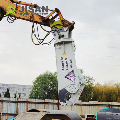 Peralatan Pembongkaran Sk460 Excavator Hydraulic Shear Untuk Memotong Besi Baja