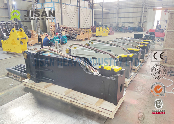 Lampiran Pemutus Beton SB40 Box Type Hydraulic Rock Hammer Untuk Excavator